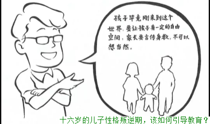 十六岁的儿子性格叛逆期，该如何引导教育？