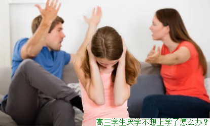 高三学生厌学不想上学了怎么办？(图1)