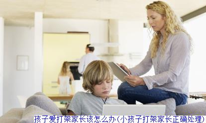 孩子爱打架家长该怎么办(小孩子打架家长正确处理)