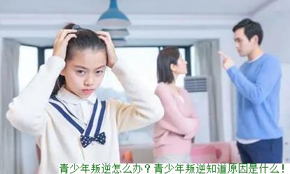 青少年叛逆怎么办？青少年叛逆知道原因是什么！